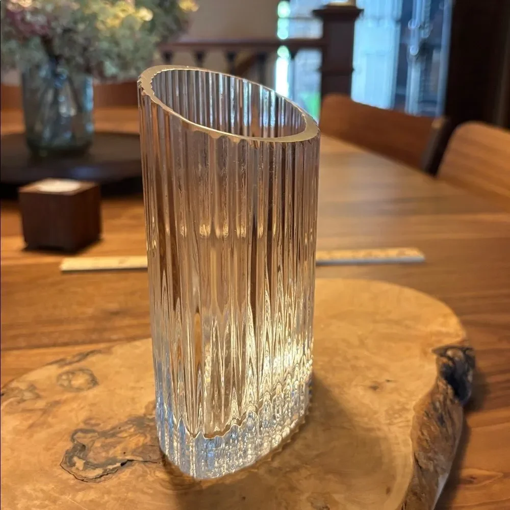 Lindshammar Sweden Glass Vase